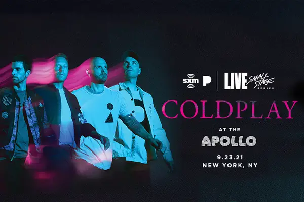 Win a Trip to see Coldplay at the Apollo Theater!
