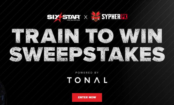 Six Star Pro Nutrition Train to Win Sweepstakes