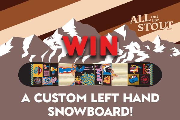 Win a Custom Left Hand Snowboard (10 Winners)
