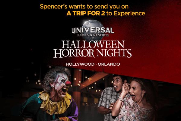SPENCER'S - Halloween Horror Nights Sweepstakes