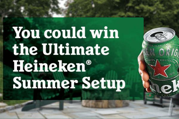 Heineken Summer of Cans Sweepstakes!