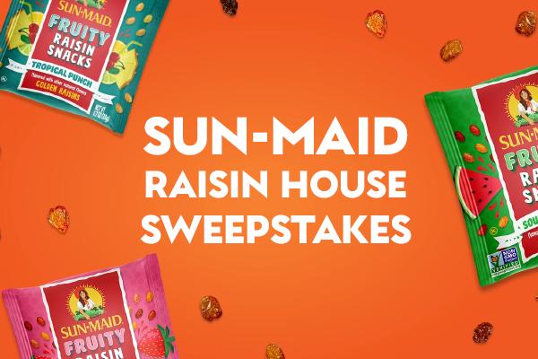 Sun-Maid Raisin House Sweepstakes