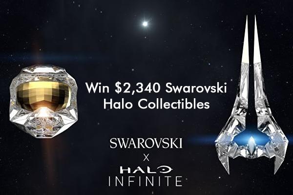 Swarovski x Halo Sweepstakes: Win $2,340 Swarovski Halo Collectibles