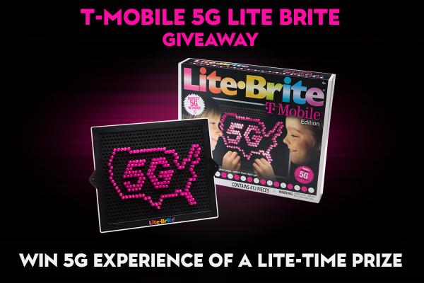 T-Mobile 5G Lite Brite Giveaway: Win 5G Experience of a Lite-time Prize