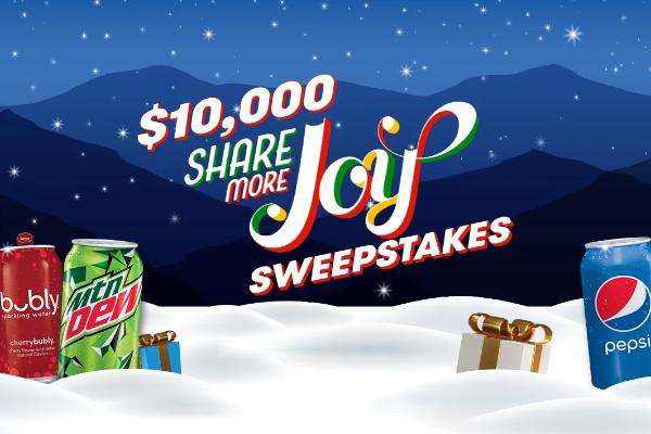 Tasty Rewards $10,000 Share More Joy Sweepstakes
