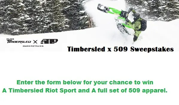 Win A Timbersled Kit in Polaris Snowmobile Giveaway 2021