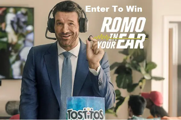 Tostitos Romo In Your Ear Contest: Win Signed Football, $13,000 Cash & More