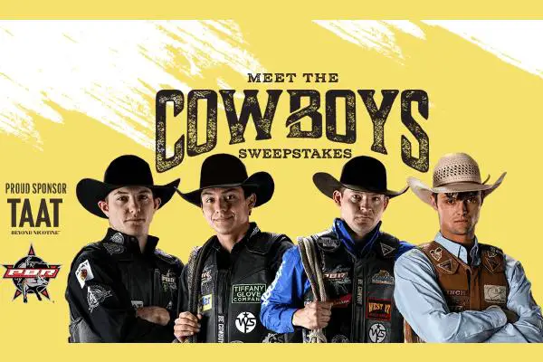 Taat’s meet the Cowboys Sweepstakes