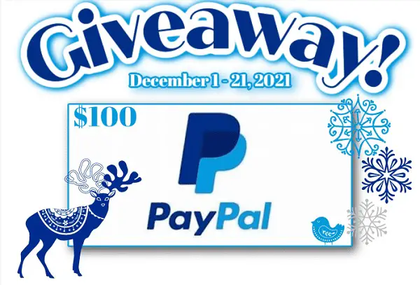 $100 PayPal Cash Giveaway