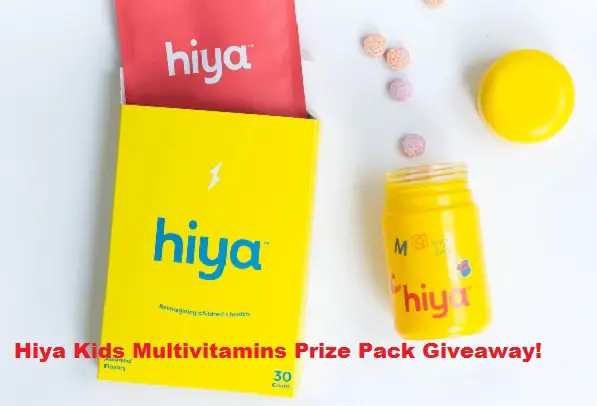 Win 2 Month Supply of Kids Vitamins From Hiya