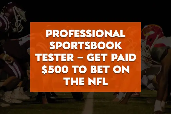 Win $500 Cash to Bet ON NFL Games Online