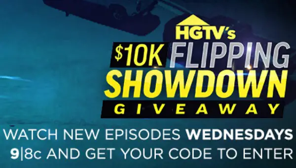 HGTV Flipping Showdown Giveaway: Win $10000 Cash Every Week