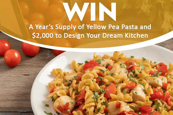 Win a Year’s Supply of Pasta and $2,000 Cash!