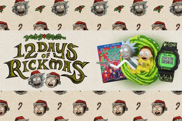 The Adult Swim 12 Days of Rickmas Sweepstakes