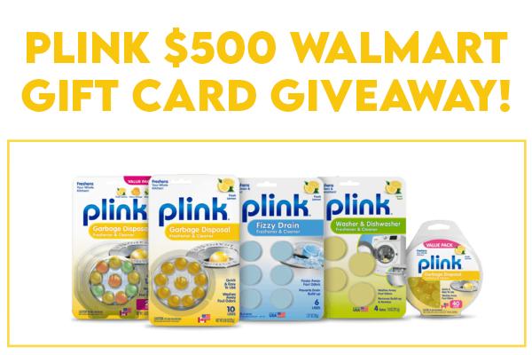Plink $500 Walmart Gift Card Giveaway!