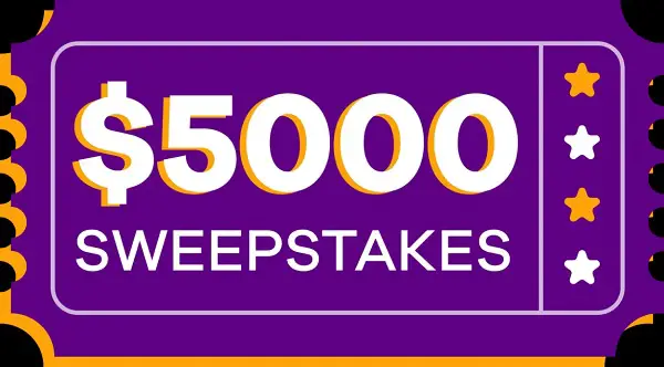 Win $5000 Real Money for Free