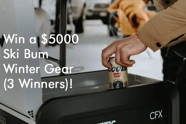 $5k Ski Bum Winter Giveaway (3 Winners)