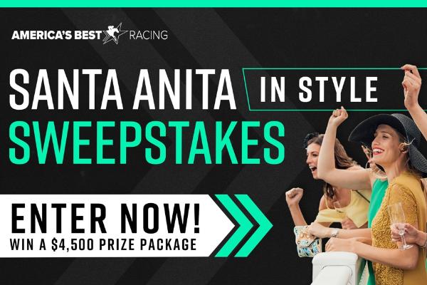 Santa Anita in Style Sweepstakes: Win $4500 Prize Package