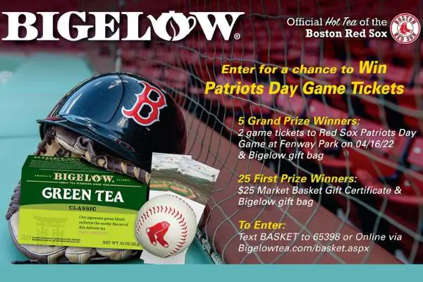 Win tickets for Boston Red Sox Patriots Day game