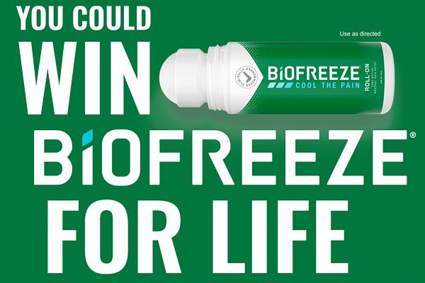 Biofreeze For Life Instant Win and Sweepstakes