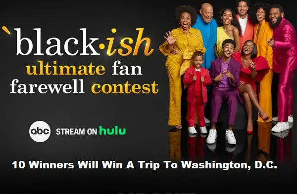 ABC Black-ish Fan Farewell Contest: Win A Trip To Party Event (10 Winners)