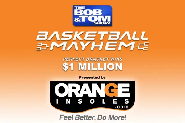 Bob & Tom Show Basketball Contest: Win $1,000,000 Cash