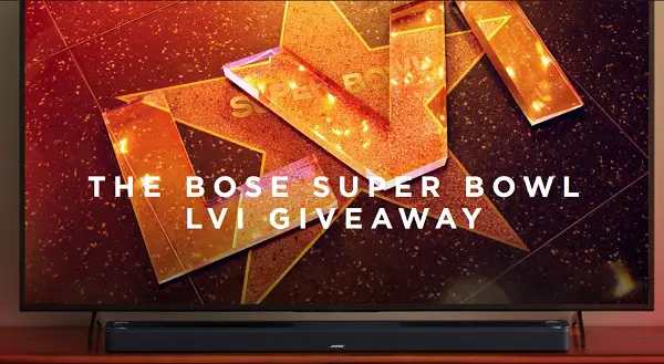 Bose Super Bowl 2022 Giveaway