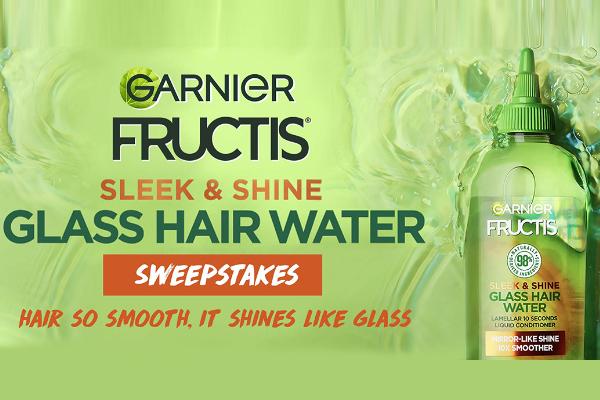 Garnier Fructis Sleek & Shine Glass Hair Water Giveaway