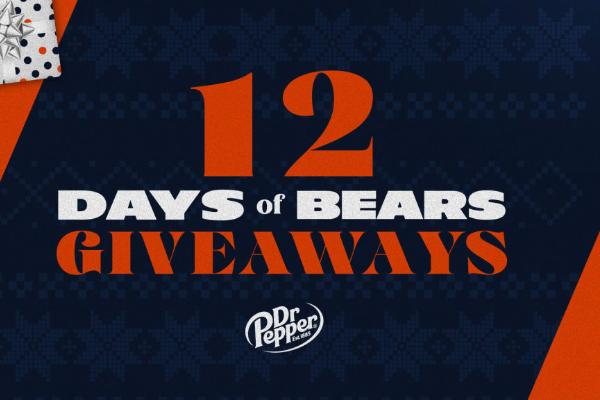 Chicagobears 12 Days of Christmas Giveaways