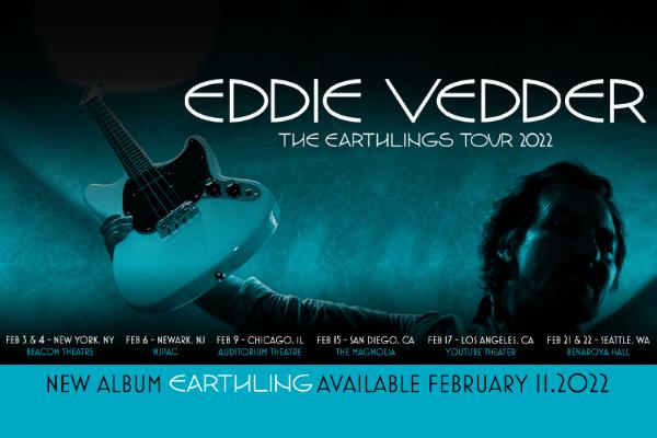 Eddie Vedder and the Earthlings Concert Tickets Giveaway