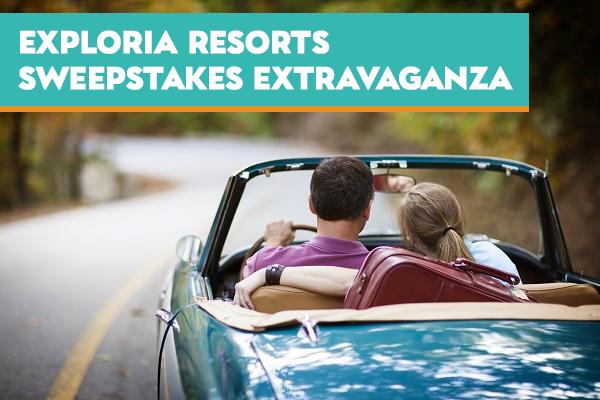 Exploria Resorts Sweepstakes Extravaganza: Win $2022 and a 3 Night Stay at an Exploria Resorts