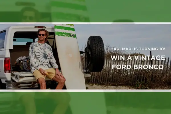Win Vintage Ford Bronco Giveaway & Hari Mari Product Bundle