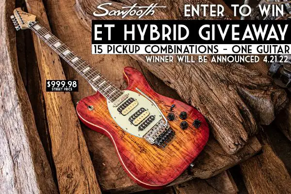 Win $999 Sawtooth Michael Angelo Batio Series ET Hybrid Guitar