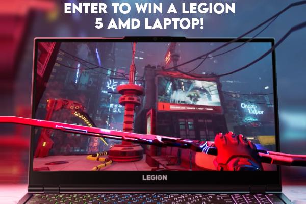 Free Lenovo Gaming Laptop Giveaway 2022