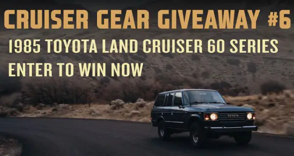 WIN 1985 Toyota Land Cruiser From Cruiser Gear