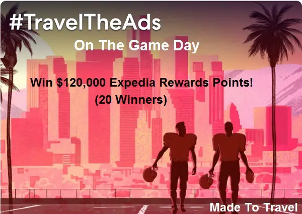 Travel Sweepstakes 2022: Win $120,000 Expedia Rewards (20 Winners)