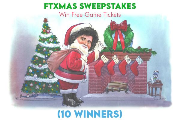FTXMas Sweepstakes: Win Free Game Tickets (10 Winners)