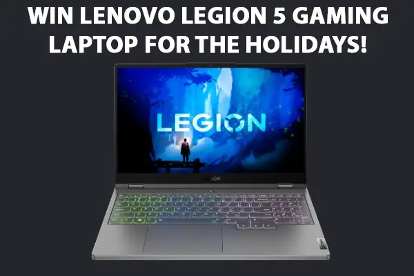 Win Free Lenovo Legion Gaming Laptop