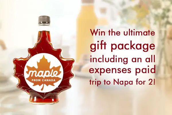 Get Real With Maple From Canada Recipe Contest: Win a Free Trip