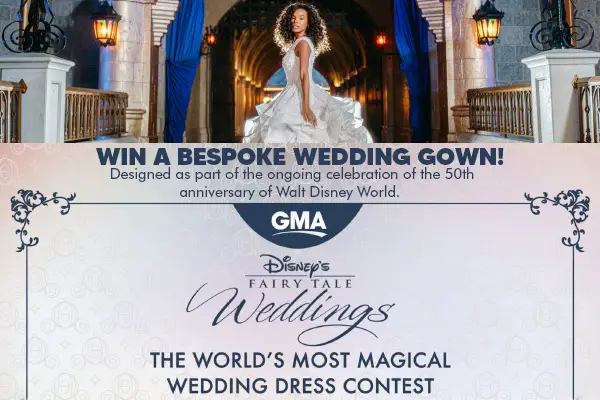 GMA Disney Anniversary Contest: Win a Bespoke Wedding Gown