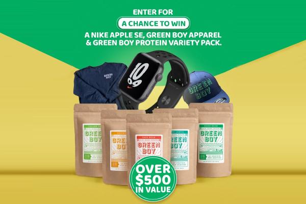 Green Boy Get Healthy You + Apple Watch Giveaway