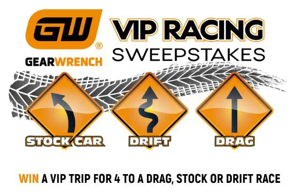 Win a VIP Trip for 4 to a Drag, Stock or Drift Race