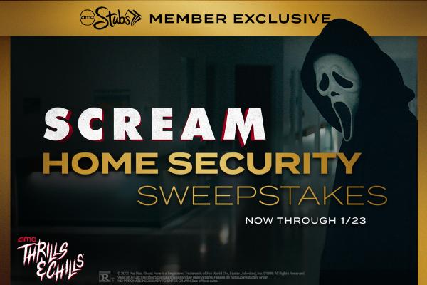 AMC Theatre - Scream Home Security Sweepstakes
