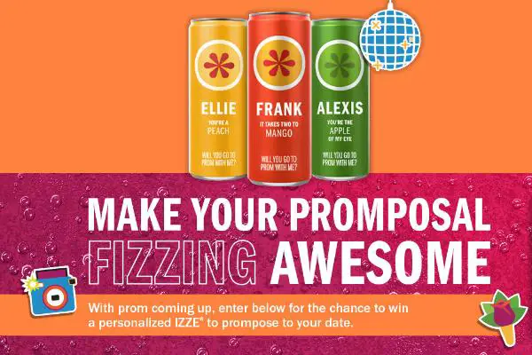 IZZE Promposal Sweepstakes (201 Winners)