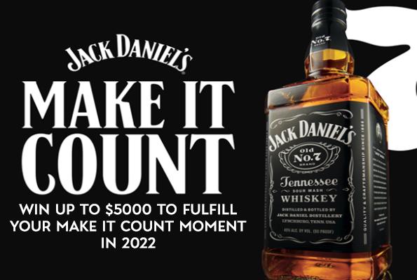 Jack Daniel’s – Make It Count NYE Contest