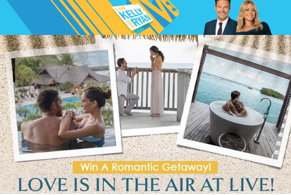 Kelly and Ryan Valentine’s Day Giveaway: Win A Romantic Getaway