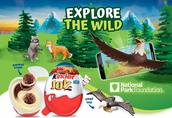 Kinder Joy Explore the Wild Sweepstakes (125 Weekly Prizes)