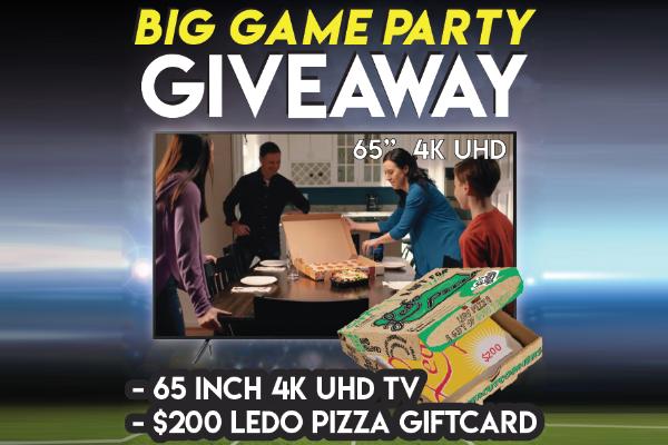 Ledo Pizza Big Game Giveaway