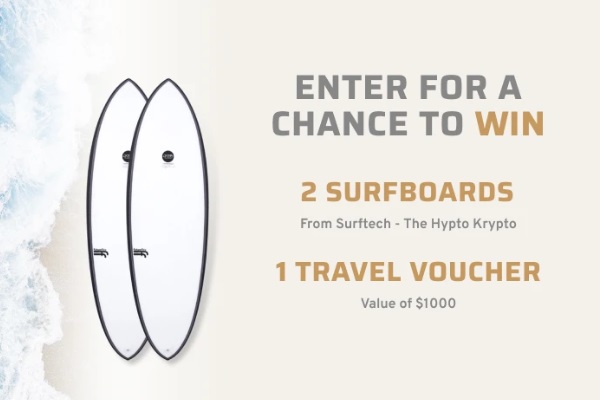 Loctote Surf Trip Sweepstakes: Win Free Travel Voucher & Surftech Surfboards