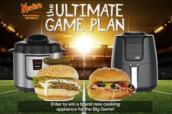 Martin’s Ultimate Game Plan Sweepstakes: Win an Air Fryer or a Multi-Pot